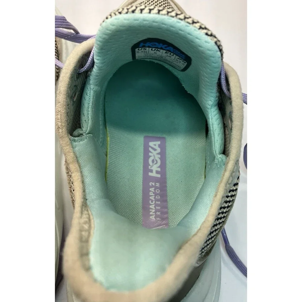 Hoka One One Women’s Anacapa 2 Freedom Trail Running Shoes 1155193 Sz 6.5